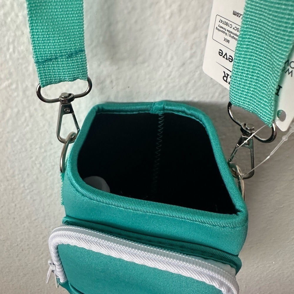 Teal Bottle Sleeve Or Crossbody Multi Purpose Bag
Bottle Holder BNWT - Picture 3 of 4